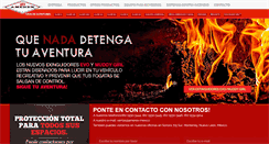 Desktop Screenshot of amerex-mexico.com